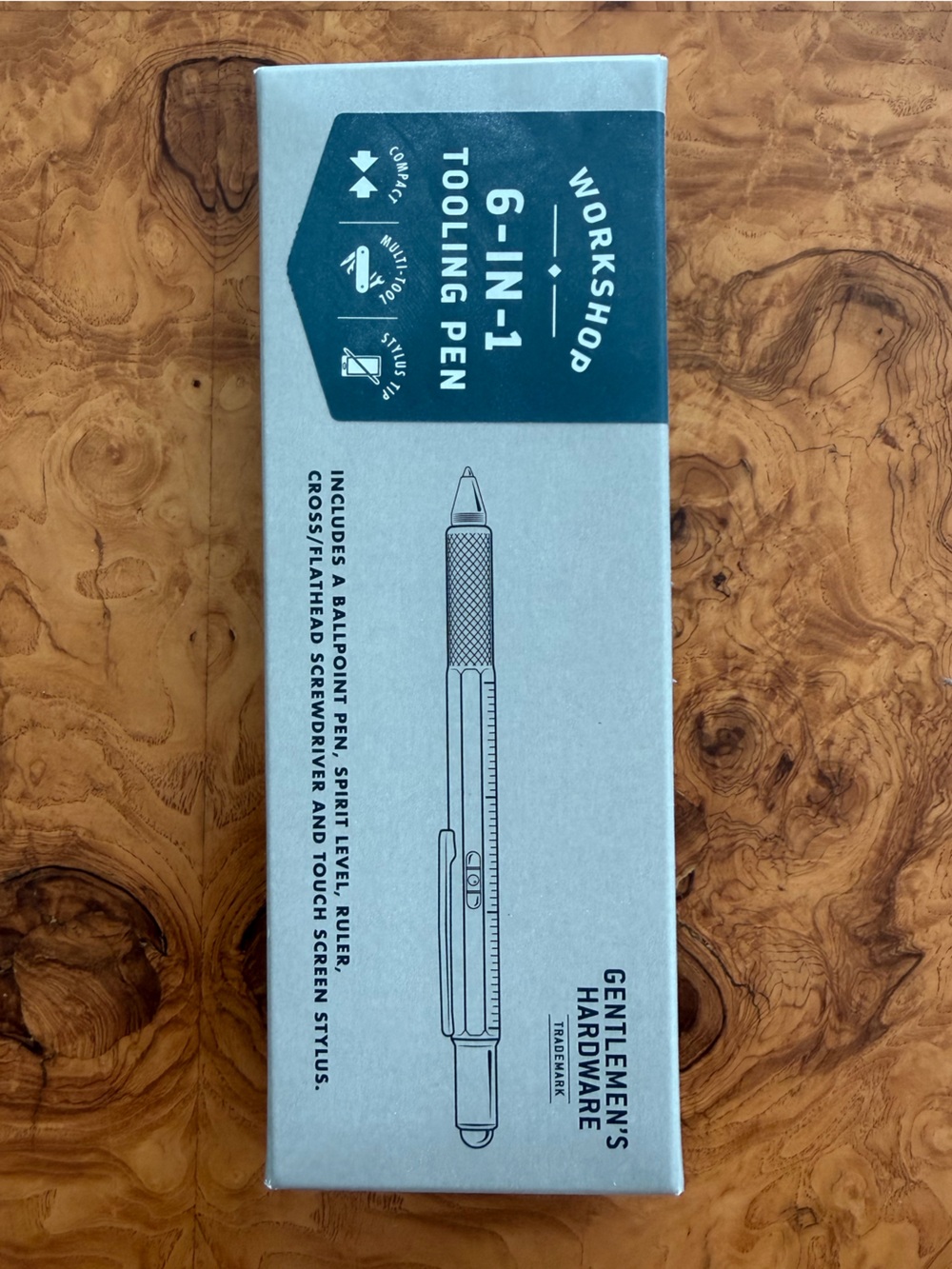 Gentlemen’s Hardware 6 in 1 Tooling Pen